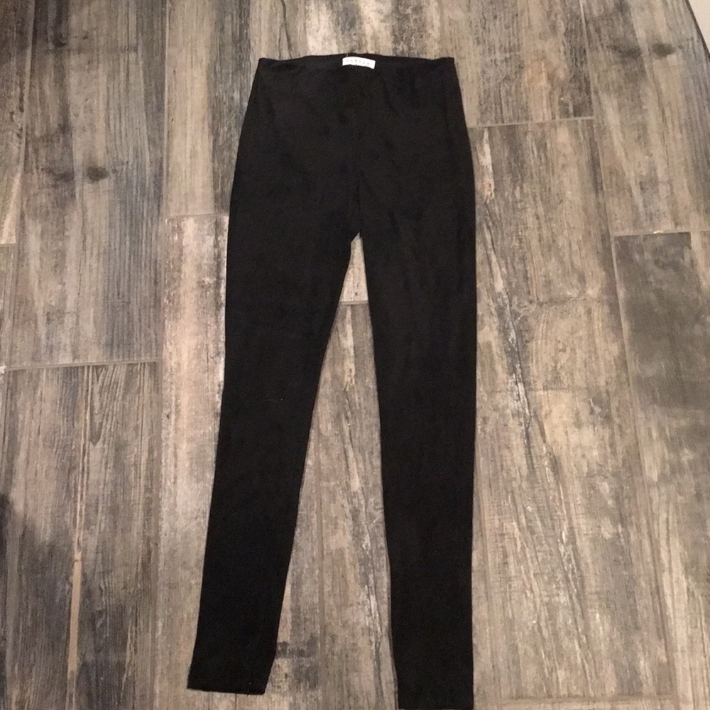 Velvet suede like leggings